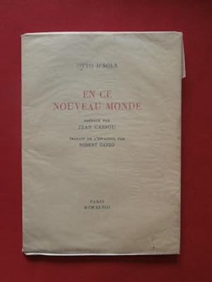 Seller image for En ce nouveau monde for sale by Tant qu'il y aura des livres