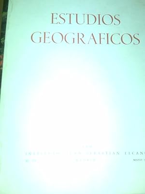 Estudios Geográficos nº 160