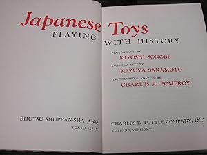 JAPANESE TOYS. PLAYING WITH HISTORY.