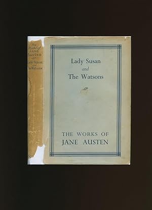 Seller image for Lady Susan and The Watsons | Volume VII The Adelphi Edition of the Works of Jane Austen for sale by Little Stour Books PBFA Member