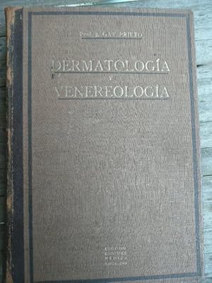 Imagen del vendedor de DERMATOLOGIA Y VENEREOLOGIA a la venta por Reus, Paris, Londres