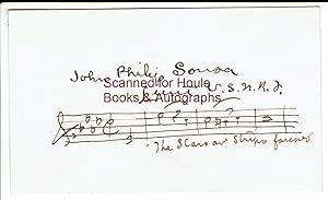 Autograph Musical Quote