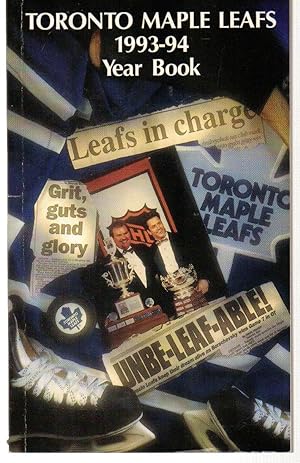 Toronto Maple Leafs 1993-94 Year Book (Official Guide)