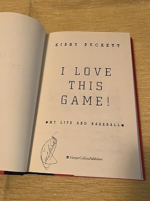 Immagine del venditore per I LOVE THIS GAME! - My Life and Baseball (2 Signed Copies Available) venduto da Reiner Books