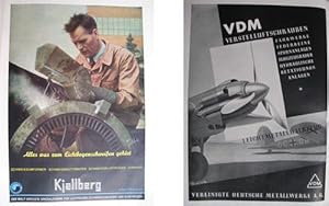Antigua Hoja Publicidad - Old Sheet of Advertising : VDM Verstelluftschrauben - KJELLBERG