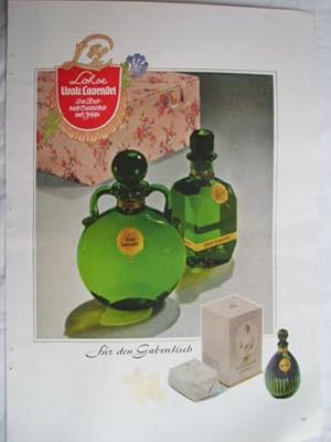 Antigua Hoja Publicidad - Old Sheet of Advertising : LOHSE URALT LAVENDEL - Perfume