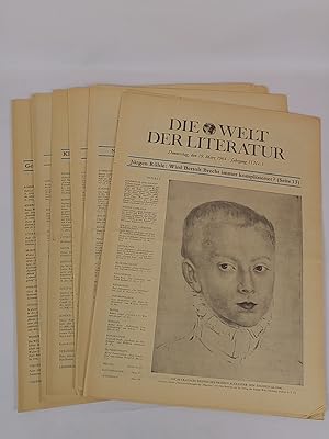 Die Welt der Literatur . Beilage zur Zeitung Die Welt . Jahrgang 1.(1964) Nr. 1, 2, 5, 10, 11, 12.