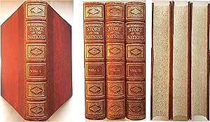 Hutchinson's Story of the Nations 3 Vol.set LEATHER