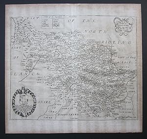 Richard Blome - A Mapp of the West Riding of Yorkshire with its Wapontakes