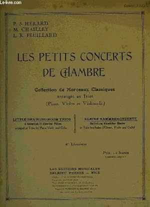 Seller image for LES PETITS CONCERTS DE CHAMBRE for sale by Le-Livre