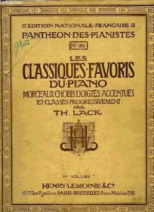 Seller image for LES CLASSIQUES FAVORIS DU PIANO for sale by Le-Livre