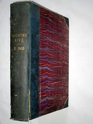 Bild des Verkufers fr Country Life. Magazine. Vol 14, XIV 4th July to 26th December 1903. 26 Issues, No 339 to 364, The Journal for all Interested in Country Life and Country Pursuits. zum Verkauf von Tony Hutchinson