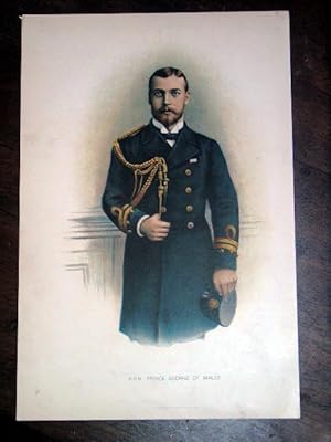 Seller image for Trs belle Lithographie couleur reprsentant H.R.H The Duke of Edinbourgh for sale by JOIE DE LIRE
