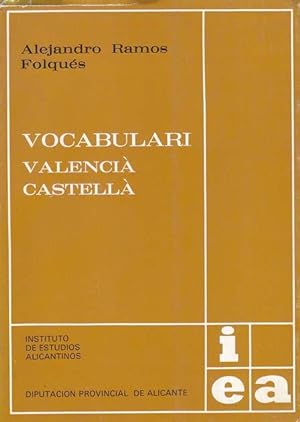 VOCABULARI VALENCIA - CASTELLA