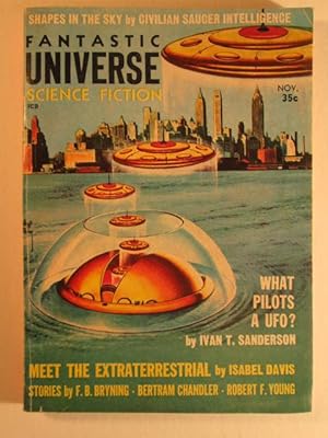 Bild des Verkufers fr Fantastic Universe Science Fiction. November, 1957. Vol. 8, No. 5 zum Verkauf von Mare Booksellers ABAA, IOBA