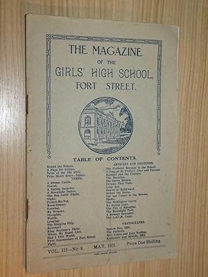 Bild des Verkufers fr The Magazine Of The Fort Street Girls' High School May, 1931 zum Verkauf von Serendipitous Ink