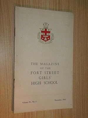 Bild des Verkufers fr The Magazine Of The Fort Street Girls' High School November, 1935 zum Verkauf von Serendipitous Ink