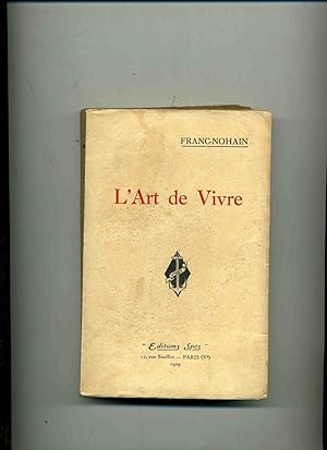 Bild des Verkufers fr L'ART DE VIVRE. zum Verkauf von Librairie CLERC
