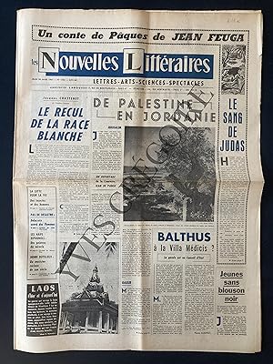 LES NOUVELLES LITTERAIRES-N°1752-30 MARS 1961