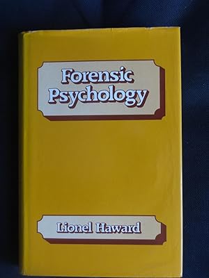 Imagen del vendedor de FORENSIC PSYCHOLOGY a la venta por Douglas Books