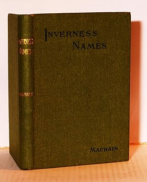 Seller image for Personal Names and Surnames of the Town of Inverness. for sale by Kerr & Sons Booksellers ABA