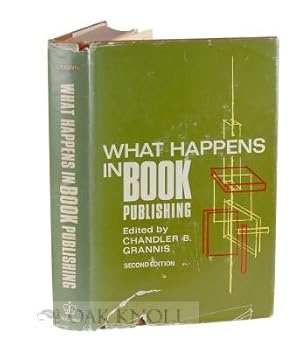 Seller image for WHAT HAPPENS IN BOOK PUBLISHING for sale by Oak Knoll Books, ABAA, ILAB