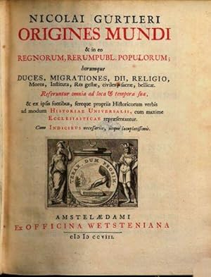 ORIGINES MUNDI & in eo Regnorum, Rerumpubl. Populorum.
