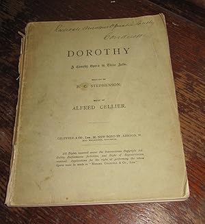 Dorothy - A Comedy Opera in Three Acts