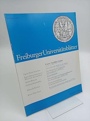 Bild des Verkufers fr Freiburger Universittsbltter, Heft 66 - Dezember 1979: Unser Nachbar Sonne zum Verkauf von Antiquariat Smock