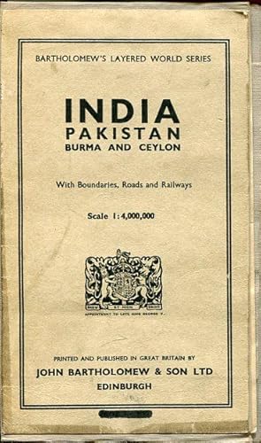 Seller image for India, Pakistan, Burma and Ceylon. for sale by Antiquariat am Flughafen