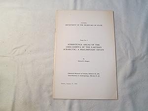 Subsistence Areas of the Cree-Ojibwa of the Eastern Subartic: A Preliminary Study.