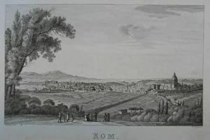 Bild des Verkufers fr Rom. Kupferstich v. J. Berkowetz nach Stegmeyer. Wien um 1820, 12,5 x 21 cm zum Verkauf von Antiquariat Johannes Mller