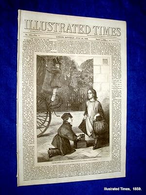 Immagine del venditore per Illustrated Times. No. 225. 23 July 1859. includes BATTLE of MELEGNANO & SOLFERINO venduto da Tony Hutchinson