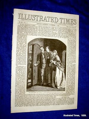 Immagine del venditore per Illustrated Times. No. 240. 5 November 1859 includes CONWAY CASTLE, SLAVE INSURRECTION in AMERICA (HARPER'S FERRY.), SPANISH COSTUMES,. venduto da Tony Hutchinson