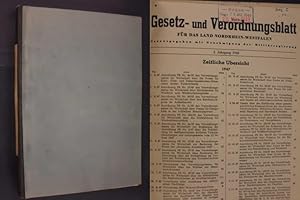 Gesetz- und Verordnungsblatt für das Land Nordrhein-Westfalen - 2. Jahrgang 1948