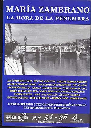 LA HORA DE LA PENUMBRA - textos literarios e inéditos Ilustraciones de Simón Edmonson -REPUBLICA ...