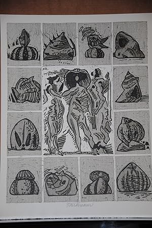 Seller image for Hommage  Botticelli. Original-Graphik signiert for sale by alt-saarbrcker antiquariat g.w.melling
