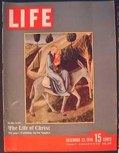 Life Magazine December 23, 1946 - Cover: Fra Angelico Painting