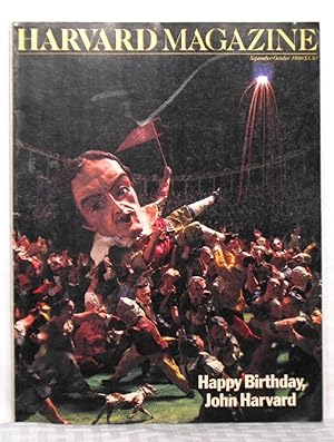 Seller image for Harvard Magazine - September-October 1986 for sale by you little dickens