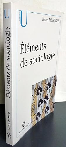 ELEMENTS DE SOCIOLOGIE ; 5E EDITION