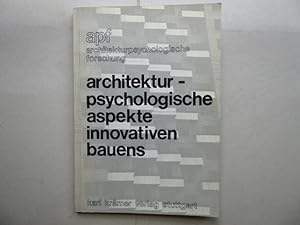 apf architekturpsychologische forschung. architektur - psychologische aspekte innovatien Bauens. ...