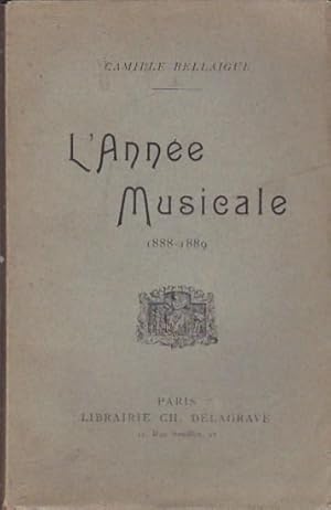 Seller image for L Anne Musicale. Octobre 1888  Octobre 1889 for sale by LIBRERA GULLIVER