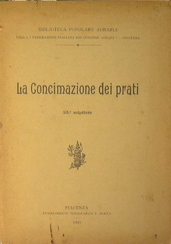 La concimazione dei prati