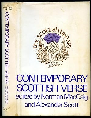 Bild des Verkufers fr Contemporary Scottish Verse 1959-1969 zum Verkauf von Little Stour Books PBFA Member