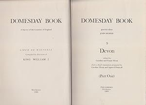 Domesday Book: Devon 2 Volumes