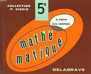 Immagine del venditore per MATHEMATIQUE CLASSE DE 5� venduto da Le-Livre
