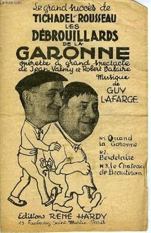 Bild des Verk�ufers f�r LES DEBROUILLARDS DE LA GARONNE zum Verkauf von Le-Livre