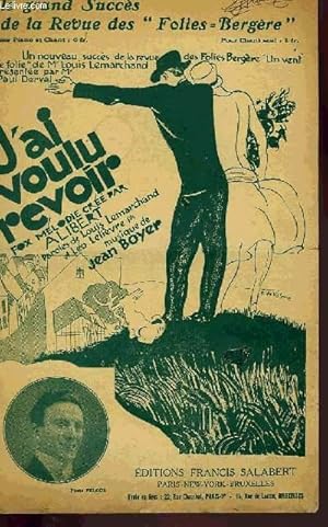 Seller image for J'AI VOULU REVOIR for sale by Le-Livre