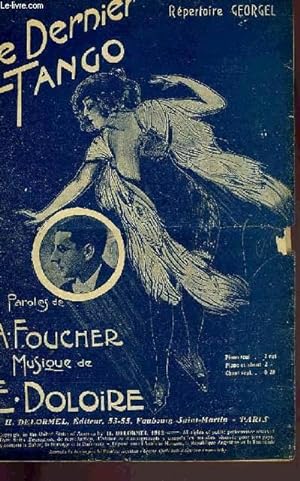Bild des Verkufers fr LE DERNIER TANGO zum Verkauf von Le-Livre