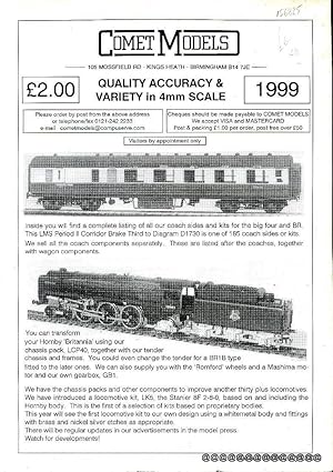 Seller image for Comet Models Quality & accuracy in 4mm Scale for sale by Pendleburys - the bookshop in the hills